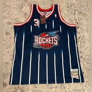 Mitchell & Ness Authentic Houston Rockets Steve Francis 1999-00 Jersey Mens 2XLB
